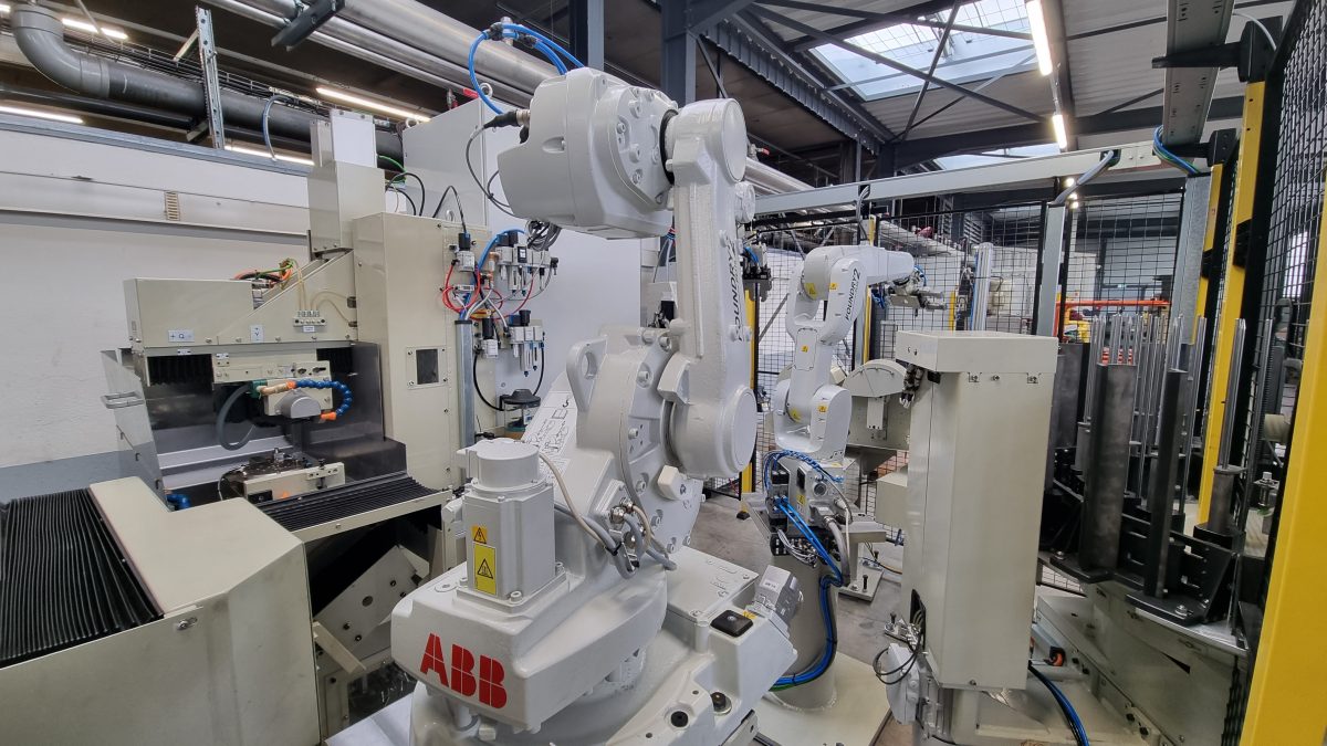 machine meulage robotisée