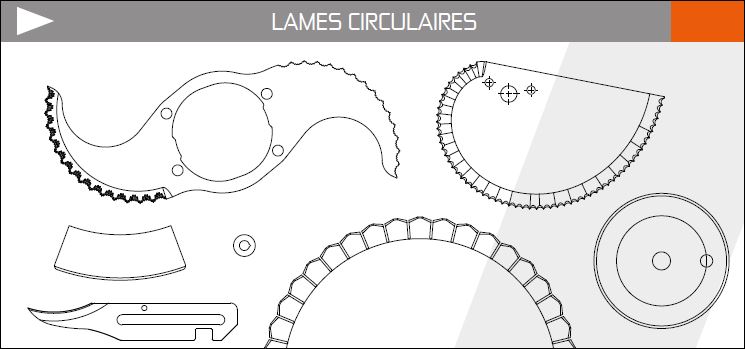 lame ciculaire