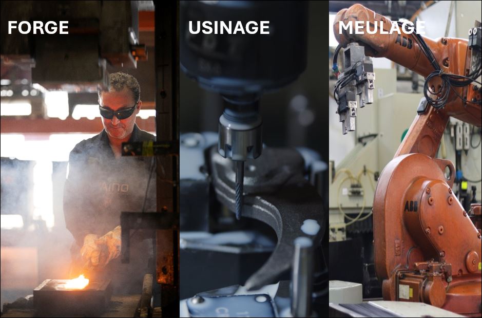 forge usinage meulage